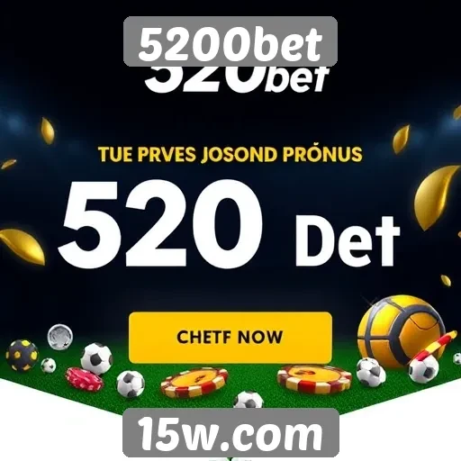 Promoções e bônus atrativos do 5200bet